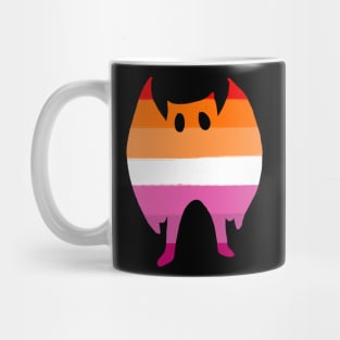 Mothman lesbian pride Mug